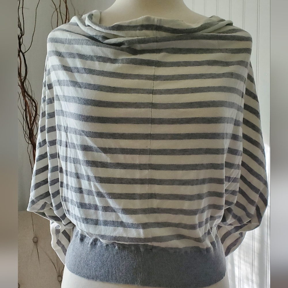 Ladies Converse One Star M Stripe Sweater